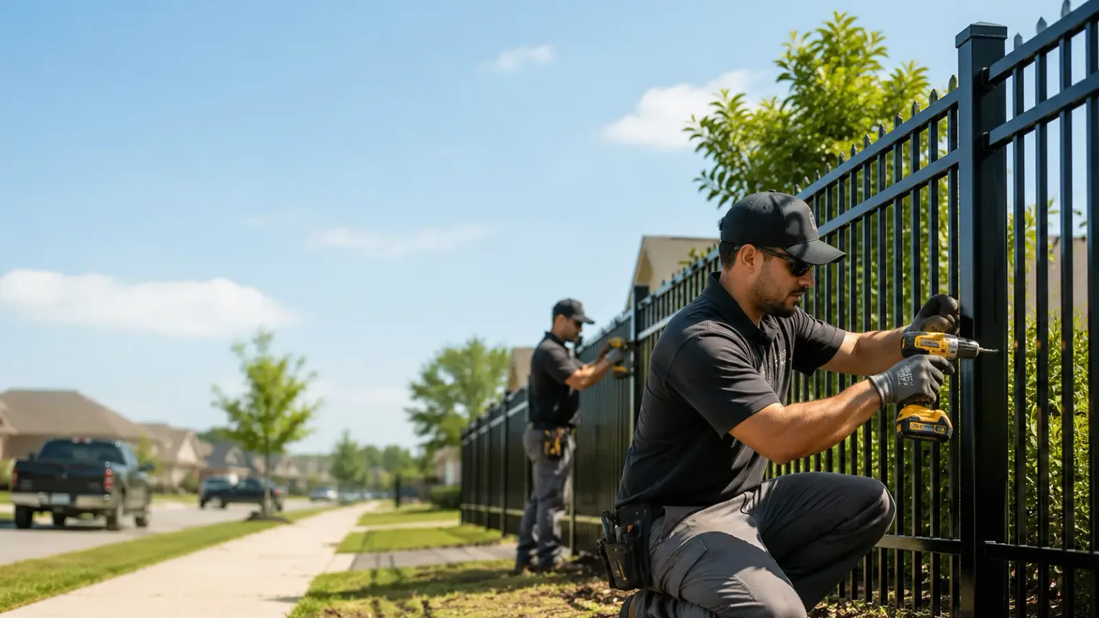 Metal Fence Installation in Covington, OH